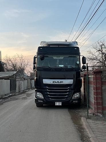 Тягач, DAF, Тентованный