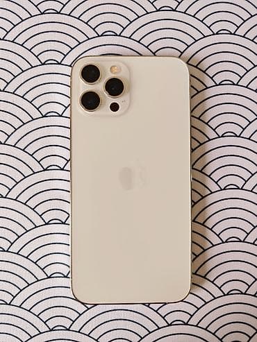 iphone 13pri: IPhone 12 Pro Max, Б/у, 512 ГБ, Matte Gold, Защитное стекло, 81 % — 1