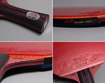 ракетка для настольного тенниса купить: Ракетка Double fish Black Red Carbon King 9 ️ -Оригинальная ракетка — 3