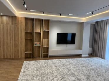 сдаю квартиру бишкек долгосрочная: 3 комнаты, Собственник, С мебелью полностью — 1