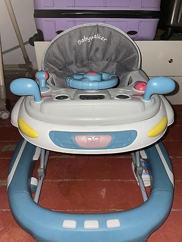 Детские ходунки Babywalker с игровой панелью - Конструкция 2-в-1