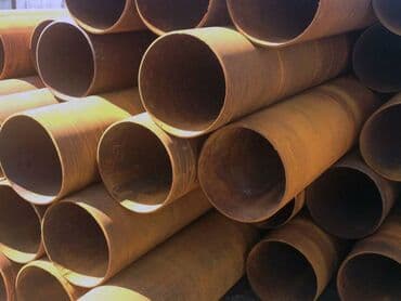 азбисные трубы: Труба бу круглая, D= 5-1720 мм, Стенка: 0,7-36 мм, Состояние — 1