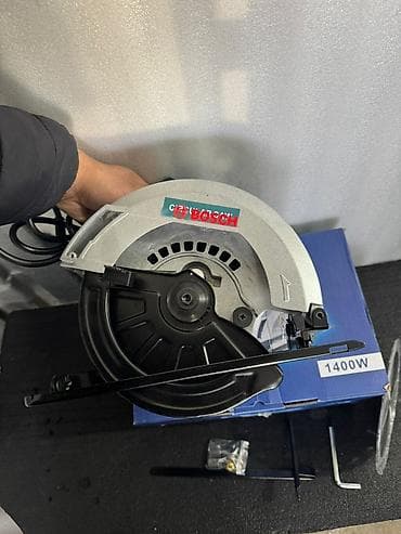 Араалар: Циркулярдык электр араа Жаңы, Электр кубатынан, Bosch, Дисктин диаметри: 185 мм — 2