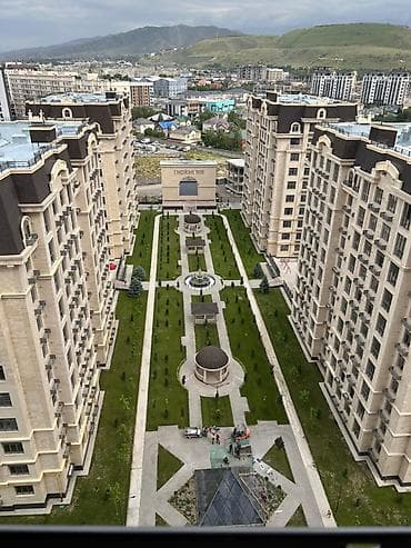 Недвижимость: 3 комнаты, 122 м², Элитка, Асанбай мкр Элитка, 14 этаж, ПСО (под самоотделку) — 7