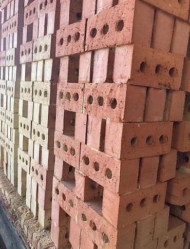 Пустотелый, дырчатый, Жженый кирпич, Одинарный, 250×120×65 at lalafo.kg Пустотелый, дырчатый, Жженый кирпич, Одинарный, 250×120×65