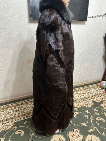 шуба кроликовая: Шуба, Длинная модель, 4XL — 1