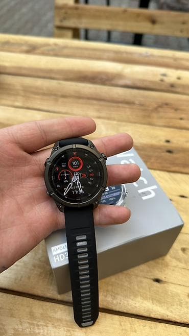 a5 2016: Смарт‑часы HD300, 47 мм - Дисплей: AMOLED, яркий и контрастный - — 4