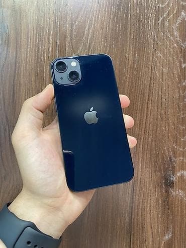 galaxy a 13: IPhone 13, Б/у, 256 ГБ, Midnight, Защитное стекло, Чехол, 100 % — 1