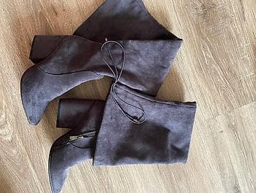 Сапоги: Продаю сапоги деми+зима Продаю сапоги деми+зима Цвет серый Размер 37 — 1