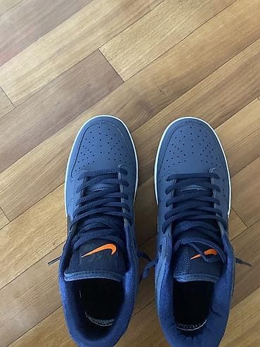 Кроссовки Nike SB (скейт-модель) - Цвет: темно‑синий верх