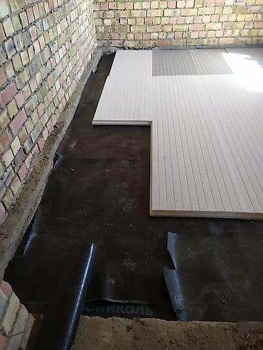 Жасалгалоочу жумуштар: Полусухая стяжка пола под ключ - Выполняем устройство полусухой — 9