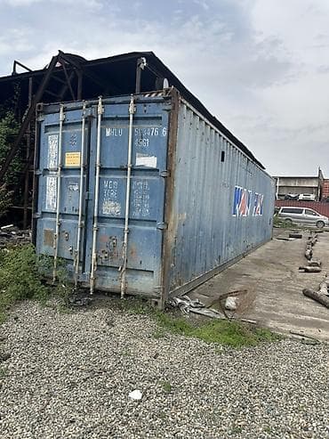 купить сорокатонник: Морской контейнер 40 футов (High Cube), металлический, с распашными — 4