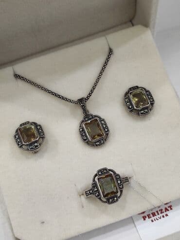 набор пандора: Серебряный Набор+ Цепочка Серебро с марказидами 925 Размеры имеются — 2