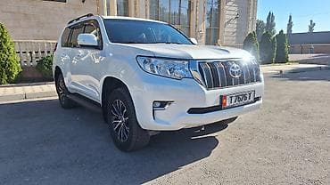 Toyota Land Cruiser Prado: 2018 г., 2.9 л, Автомат, Дизель, Внедорожник at lalafo.kg Toyota Land Cruiser Prado: 2018 г., 2.9 л, Автомат, Дизель, Внедорожник