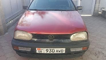 Volkswagen Golf: 1993 г., 1.6 л, Бензин, Хэтчбэк