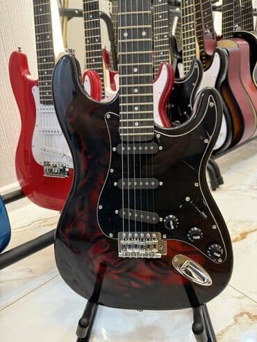 Гитаралар: Электрогитара новая, стратокастер, ST, Stratocaster. Все в наличии В — 4