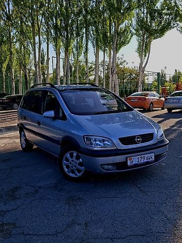 Opel Zafira: 2002 г., 1.8 л, Ручные, Бензин, Минивэн