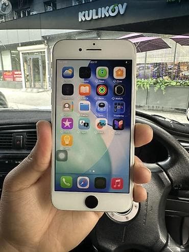 id 6: IPhone SE, Б/у, 128 ГБ, Белый, 80 % — 4