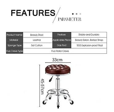 Табуреткалар: Табуретка, Жаңы, Башка материал, Бүктөө эмес — 3