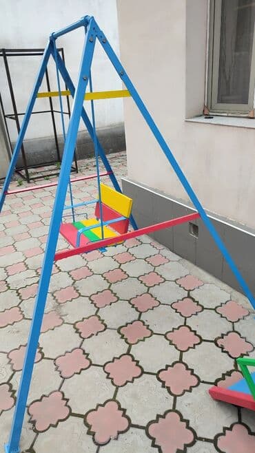 детские домики бишкек: Детские качели, Подвесные Для улицы, Металл, Новый — 8