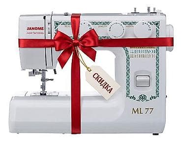 swift 1: Швейная машина Janome, Механическая, Полуавтомат — 1