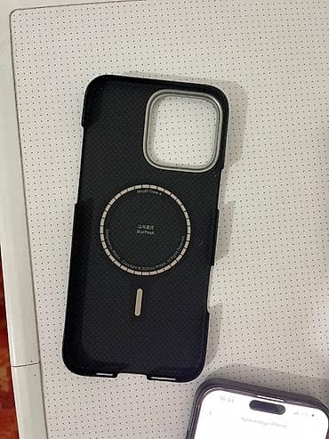 Apple iPhone: IPhone 16 Pro Max, Б/у, 256 ГБ, Black Titanium, Зарядное устройство, Защитное стекло, Чехол, 91 % — 5