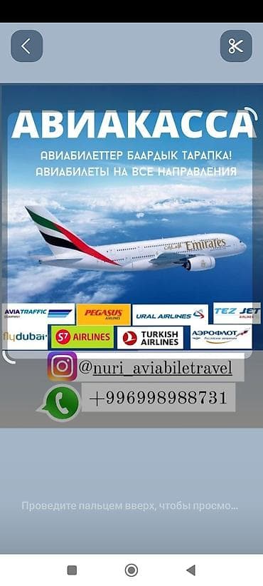 авиакомпания: Авиа Кассир Айнура.Авиабилеты. Онлайн-оформление на все направления - — 3