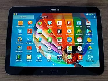 samsung tab 3 7 0: Планшет, Samsung, 10" - 11", Wi-Fi, Б/у, Классический цвет - Черный — 1