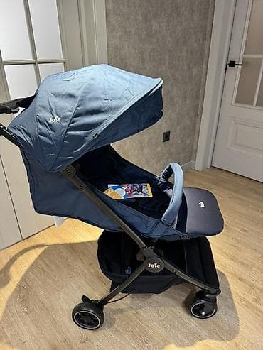 коляски аренда: Прогулочная коляска Joie (синяя) - Легкая и маневренная коляска с — 2