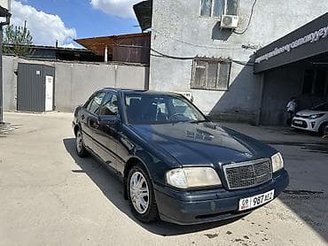 авто бишкек машина кж: Mercedes-Benz C-Class: 1996 г., 1.8 л, Кол менен иштөөчү, Бензин, Седан — 1