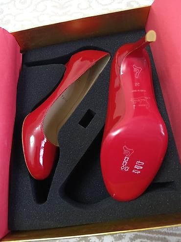 туфли лабутены мужские: Туфли, 36, Christian Louboutin, Новый, цвет - Красный, Самовывоз — 4