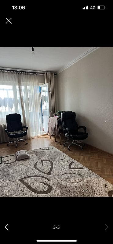 sky: 1 комната, 44 м², Тунгуч мкр 105 серия, 9 этаж, Косметический ремонт — 5