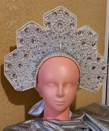 улуттук кийимдер: Кокошник,корона — 5