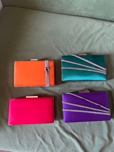 красная степная: Вечерние клатчи. В наборе есть цепочка-ремешок. Производство Турция 🇹🇷 — 1