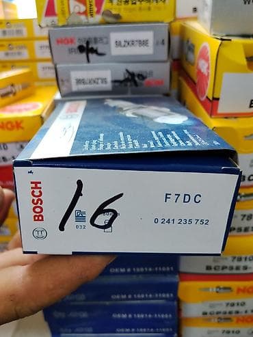 свеча bosch: Свечи зажигания BOSCH F7DC - Тип: свеча зажигания - Производитель — 2
