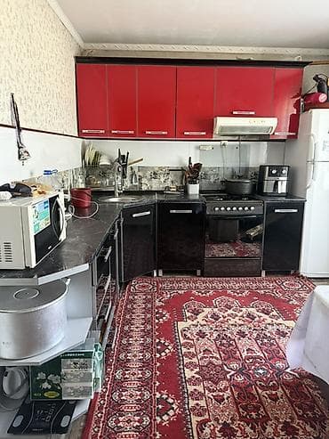 Мебельные гарнитуры: Кухонный гарнитур, Б/у, цвет - Красный, Самовывоз, Платная доставка — 1