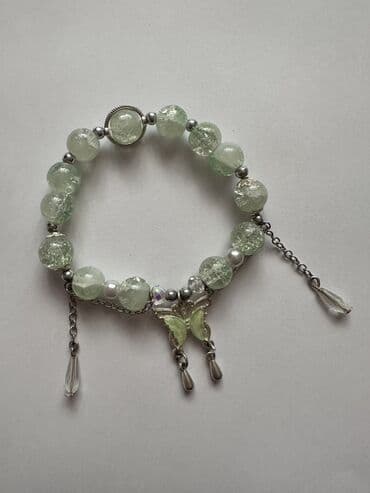 Браслет, Бусины, Женские