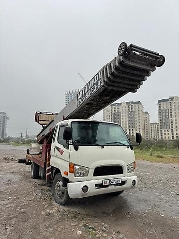 Автоуслуги: Автовышка (телескопическая лестница-подъёмник на базе грузовика) - — 1