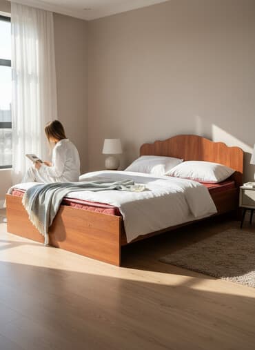 читательский дневник: Односпальная кровать, С матрасом, длина - 195 см — 1