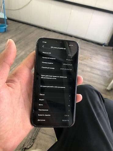 Техника и электроника: IPhone 11, 128 ГБ, черный Основные характеристики: - Модель: iPhone — 4