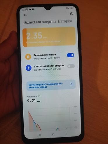 pixel 10a: Redmi, Redmi 12C, Б/у, 128 ГБ, цвет - Синий, 2 SIM — 4
