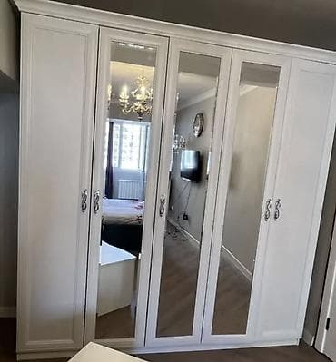 шкаф купе россия: СРОЧНО! 5дв шкаф. 45т.с. РОССИЯ. Почти новый, состояние отличное — 7