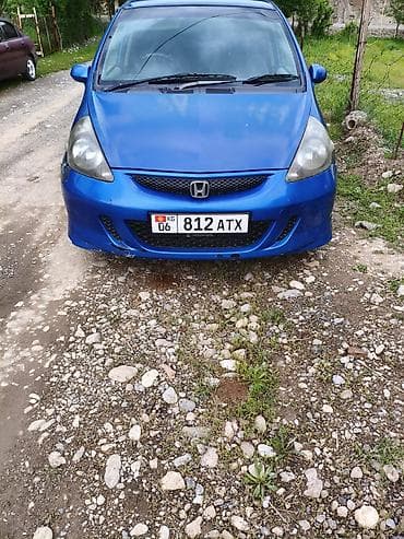 гибрид машины: Honda Fit (первое поколение), хэтчбек 5 дв., синий цвет кузова — 3