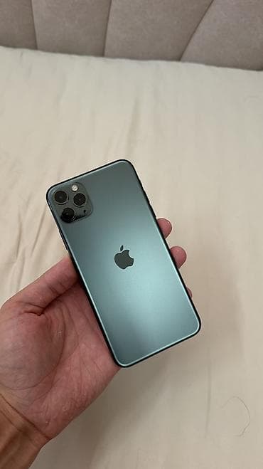iphone 6 plus: IPhone 11 Pro Max, Б/у, 256 ГБ, Зеленый, Защитное стекло, Чехол, 85 % — 6
