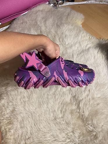 Сабо: Сабо, 39, 40, 41, Crocs, Новый, цвет - Фиолетовый, Самовывоз, Платная доставка — 3