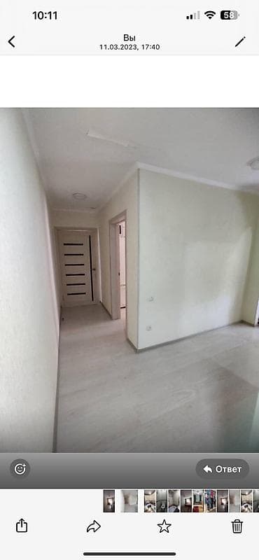 3х комн квартиры: 3 комнаты, 58 м², Индивидуалка, 2 этаж, Косметический ремонт — 5