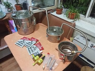 пищевой шланг: Полный комплект самогонного аппарата из нержавеющей стали с медным — 3