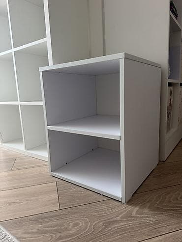стол стул: ПРОДАЮ б/у белый набор мебели IKEA для дома/офиса. В комплект входят — 4