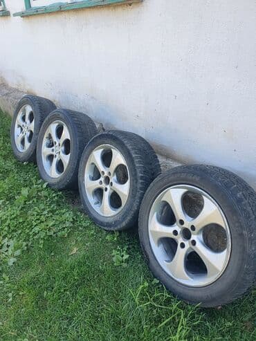 колёса на матиз: Колеса в сборе 225 / 50 / R 17, Зима, Б/у, Комплект, Легковые, Литые, отверстий - 5 — 4