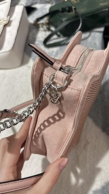 чехлы на xs: Сумка-кроссбоди в форме звезды VS - Цвет: пудрово-розовый - Материал — 2